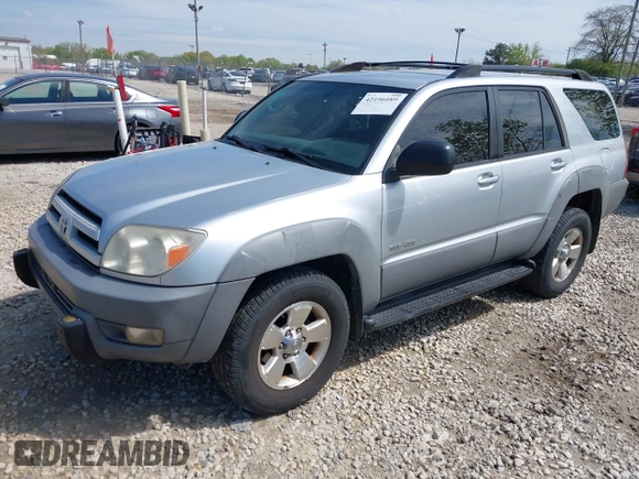 2003 Toyota 4Runner SR5 with VIN JTEBU14R630008129, listed as a IAAI auction lot 42196089 with 199,261 mi miles and . Bid and sale history available at DreamBid. Image 2.