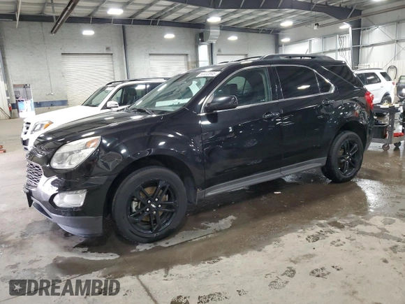2017 Chevrolet Equinox LT with VIN 2GNALCEKXH6290412, listed as a Copart auction lot 50832045 with 96,146 mi miles and Salvage Title. Bid and sale history available at carsss.com. Image 1.