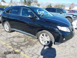 2010 Lexus RX 350 with VIN 2T2BK1BA4AC074636, listed as a IAAI auction lot 41248662 with 1 mi miles. Bid and sale history available at carsss.com. Image 1.