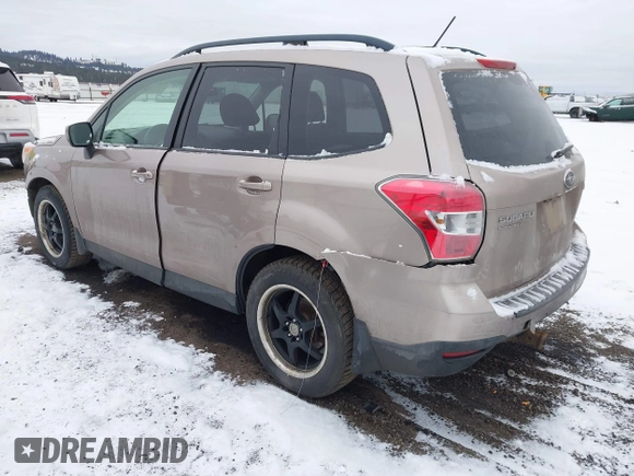 2014 Subaru Forester 2.5i Premium with VIN JF2SJACC3EG414875, listed as a IAAI auction lot 41450947 with 210,937 mi miles. Bid and sale history available at carsss.com. Image 3.