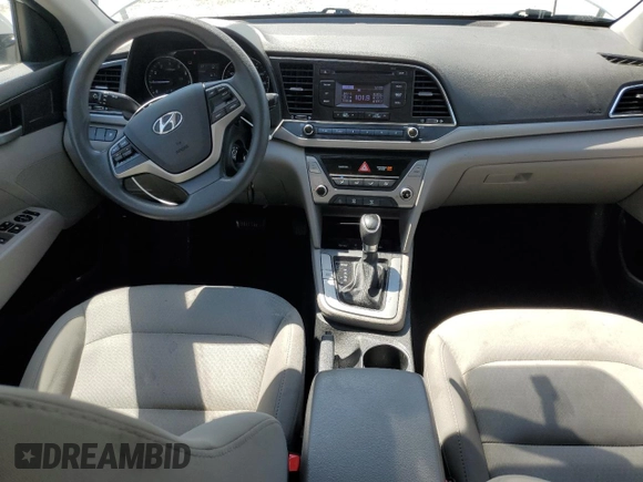 2017 Hyundai Elantra SE with VIN 5NPD74LF4HH136716, listed as a Copart auction lot 53873635 with 103,092 mi miles and Salvage Title. Bid and sale history available at DreamBid. Image 8.