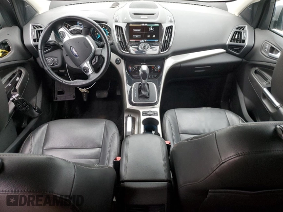 2013 Ford Escape SEL with VIN 1FMCU0H96DUC43102, listed as a Copart auction lot 53443585 with 136,813 mi miles and Salvage Title. Bid and sale history available at carsss.com. Image 8.