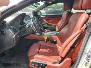 2015 BMW 6 Series 650i with VIN WBA6B2C58FGB99581, listed as a Copart auction lot 71403354 with 89,545 mi miles and Salvage Title. Bid and sale history available at carsss.com. Image 7.