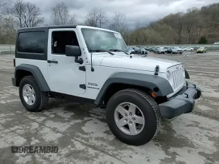 2015 Jeep Wrangler Sport with VIN 1C4AJWAG5FL761338, listed as a Copart auction lot 53123515 with 93,677 mi miles and Salvage Title. Bid and sale history available at carsss.com. Image 12.