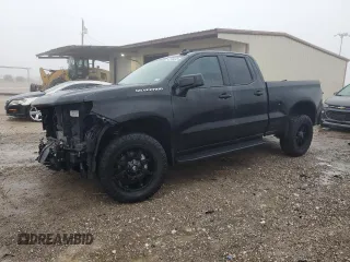 2021 Chevrolet Silverado 1500 Custom with VIN 1GCRWBEK6MZ254003, listed as a Copart auction lot 42104045 with 52,684 mi miles and Salvage Title. Bid and sale history available at DreamBid. Image 1.
