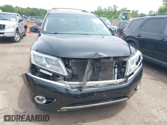 2013 Nissan Pathfinder Platinum with VIN 5N1AR2MM9DC605668, listed as a IAAI auction lot 42528542 with 142,956 mi miles and . Bid and sale history available at DreamBid. Image 6.