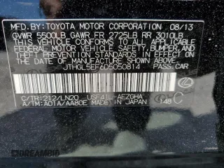 2013 Lexus LS 460 L с VIN JTHGL5EF6D5050814, выставлен на аукционе Copart как лот 64771424 с пробегом 40 048 миль миль и Списание • Salvage title. История ставок и продаж доступна на DreamBid. Изображение 15.