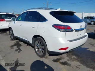 2014 Lexus RX 350 with VIN JTJZK1BA3E2012696, listed as a IAAI auction lot 41741682 with 56,252 mi miles. Bid and sale history available at carsss.com. Image 3.
