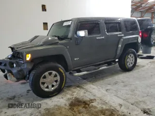 2008 Hummer H3 Luxury z VIN 5GTEN13E088155268, wystawiony jako Copart lot #51757075 z przebiegiem 154 161 mil mil oraz Szkoda całkowita • Salvage title. Historia ofert i sprzedaży dostępna na DreamBid. Obrazek 1.