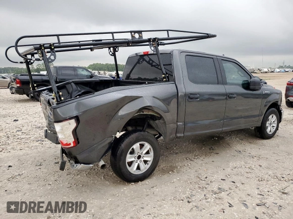 2020 Ford F-150 XL with VIN 1FTEW1CP5LKE35821, listed as a Copart auction lot 58717205 with 69,973 mi miles and Salvage title. Bid and sale history available at DreamBid. Image 3.