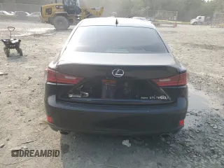 2016 Lexus IS 350 with VIN JTHCE1D2XG5010837, listed as a Copart auction lot 58997715 with 89,345 mi miles and Salvage title. Bid and sale history available at DreamBid. Image 6.