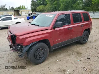 2016 Jeep Patriot Sport z VIN 1C4NJPBA9GD710860, wystawiony jako Copart lot #58269305 z przebiegiem 132 067 mil mil oraz Czysty tytuł • Clean title. Historia ofert i sprzedaży dostępna na DreamBid. Obrazek 1.