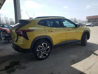 2024 Chevrolet Trax 2RS with VIN KL77LJE24RC225097, listed as a Copart auction lot 50913385 with 2,342 mi miles and Salvage Title. Bid and sale history available at DreamBid. Image 3.