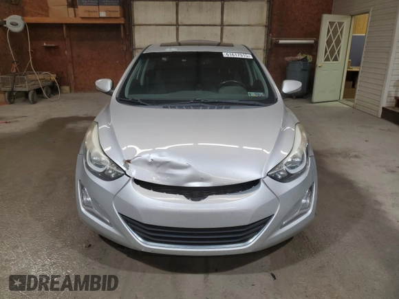 2016 Hyundai Elantra SE with VIN 5NPDH4AE0GH756579, listed as a Copart auction lot 61617915 with 96,396 mi miles and Salvage title. Bid and sale history available at DreamBid. Image 5.
