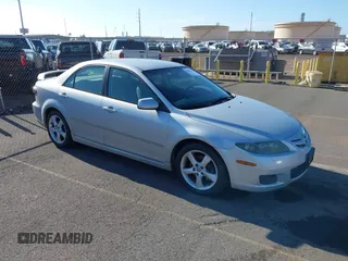 2007 Mazda Mazda6 i Sport VE with VIN 1YVHP80CX75M46817, listed as a IAAI auction lot 41896137 with 163,407 mi miles. Bid and sale history available at carsss.com. Image 1.