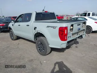 2022 Ford Ranger XL with VIN 1FTER4FH0NLD33949, listed as a IAAI auction lot 41738600 with 30,221 mi miles and . Bid and sale history available at DreamBid. Image 3.