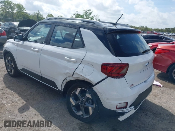2023 Hyundai Venue Limited with VIN KMHRC8A33PU234766, listed as a IAAI auction lot 41954355 with 33,580 mi miles and . Bid and sale history available at DreamBid. Image 3.