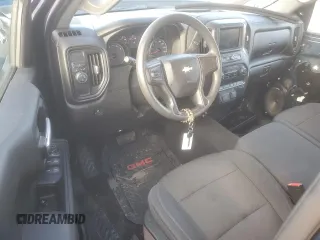 2020 Chevrolet Silverado 1500 Custom with VIN 1GCRWBEHXLZ141173, listed as a Copart auction lot 41639755 with 68,666 mi miles and Salvage Title. Bid and sale history available at carsss.com. Image 8.