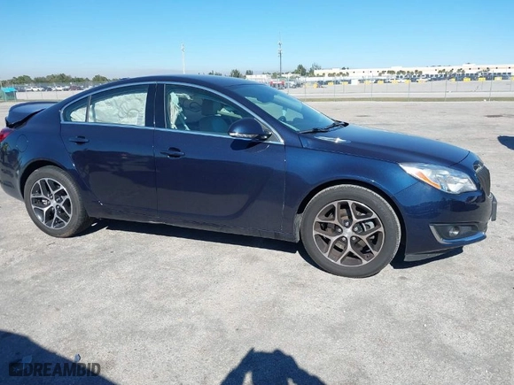 2017 Buick Regal Sport Touring with VIN 2G4GL5EX0H9132942, listed as a IAAI auction lot 41300606 with 77,042 mi miles. Bid and sale history available at carsss.com. Image 1.