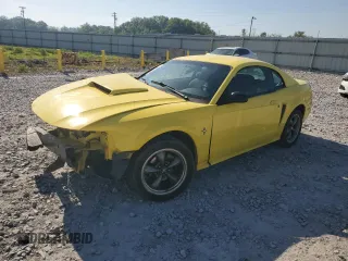 2003 Ford Mustang Standard with VIN 1FAFP404X3F345009, listed as a Copart auction lot 53481815 with 160,997 mi miles and Salvage title. Bid and sale history available at DreamBid. Image 1.