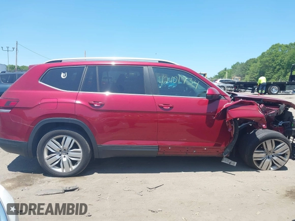 2019 Volkswagen Atlas SE with VIN 1V2UR2CA4KC553905, listed as a IAAI auction lot 42401734 with 71,405 mi miles and . Bid and sale history available at DreamBid. Image 13.