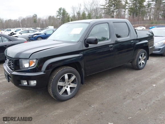2014 Honda Ridgeline SE with VIN 5FPYK1F66EB005881, listed as a IAAI auction lot 41977349 with 184,567 mi miles. Bid and sale history available at carsss.com. Image 2.