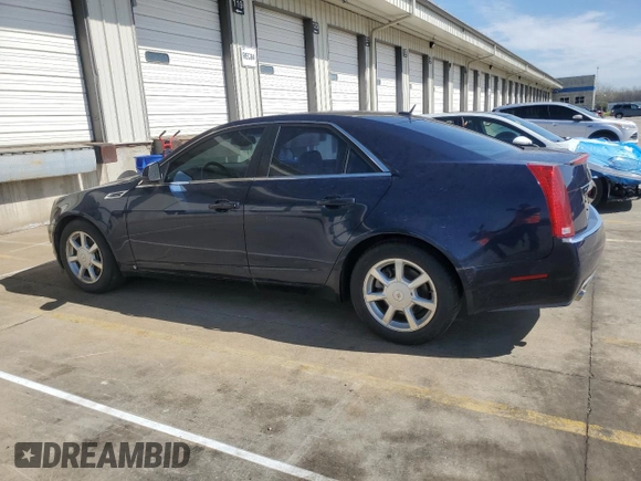 2008 Cadillac CTS RWD w/1SA with VIN 1G6DF577180145983, listed as a Copart auction lot 51860005 with 184,051 mi miles and Salvage Title. Bid and sale history available at carsss.com. Image 2.