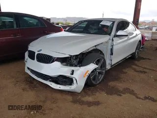 2018 BMW 4 Series 440i with VIN WBA4J5C56JBF07770, listed as a IAAI auction lot 41948710 with 69,655 mi miles and . Bid and sale history available at carsss.com. Image 2.