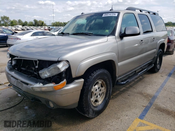 2003 Chevrolet Suburban Z71 with VIN 3GNFK16Z33G268595, listed as a Copart auction lot 66014724 with 297,782 mi miles and Salvage Title. Bid and sale history available at carsss.com. Image 1.