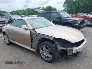 2005 Lexus SC 430 z VIN JTHFN48Y250068187, wystawiony jako IAAI lot #42473414 z przebiegiem 74 682 mil mil oraz . Historia ofert i sprzedaży dostępna na DreamBid. Obrazek 1.