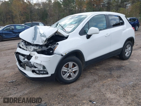 2022 Chevrolet Trax LS with VIN KL7CJNSM6NB522406, listed as a IAAI auction lot 40993801 with 115,738 mi miles. Bid and sale history available at carsss.com. Image 17.