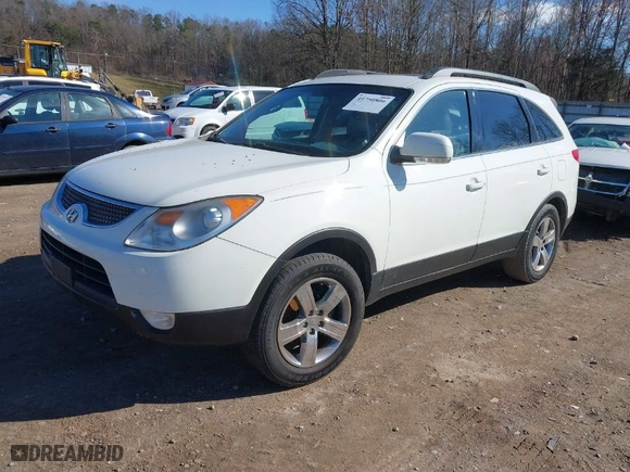 2008 Hyundai Veracruz GLS with VIN KM8NU13C18U069432, listed as a IAAI auction lot 41750806 with 203,132 mi miles. Bid and sale history available at carsss.com. Image 2.