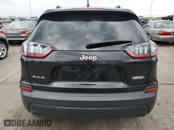 2020 Jeep Cherokee Altitude z VIN 1C4PJMLB9LD593614, wystawiony jako Copart lot #52877625 z przebiegiem 44 253 mil mil oraz Szkoda całkowita • Salvage title. Historia ofert i sprzedaży dostępna na DreamBid. Obrazek 6.