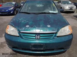 2001 Honda Civic LX with VIN 2HGES165X1H523369, listed as a IAAI auction lot 42050046 with 187,835 mi miles. Bid and sale history available at carsss.com. Image 6.