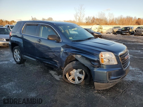 2017 GMC Terrain SLE with VIN 2GKFLSEK5H6177836, listed as a Copart auction lot 45338465 with 79,702 mi miles and Salvage Title. Bid and sale history available at DreamBid. Image 4.