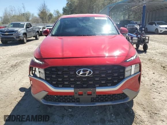2022 Hyundai Santa Fe SE with VIN 5NMS1DAJ3NH443755, listed as a Copart auction lot 50044885 with 23,347 mi miles and Salvage Title. Bid and sale history available at carsss.com. Image 5.