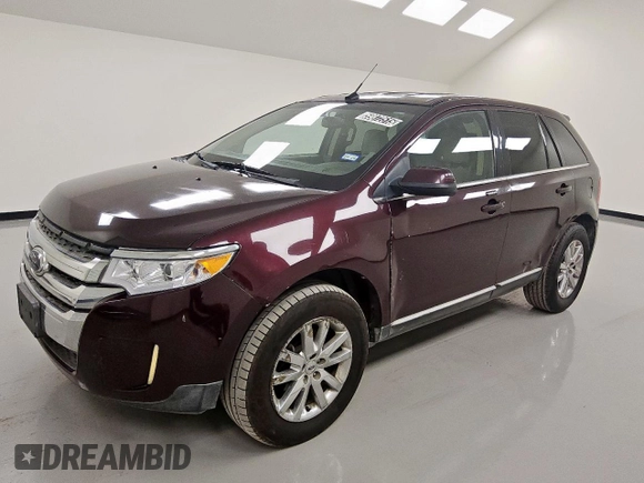 2011 Ford Edge Limited with VIN 2FMDK3KC1BBB21914, listed as a Copart auction lot 59872515 with 235,204 mi miles and Clean title. Bid and sale history available at DreamBid. Image 1.