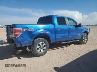 2014 Ford F-150 XL with VIN 1FTFW1ETXEKE45262, listed as a Copart auction lot 48806775 with 204,929 mi miles and Salvage Title. Bid and sale history available at carsss.com. Image 3.
