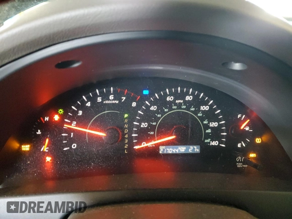 2007 Toyota Camry CE with VIN 4T1BE46KX7U516858, listed as a Copart auction lot 44928535 with 217,044 mi miles and Salvage Title. Bid and sale history available at DreamBid. Image 9.