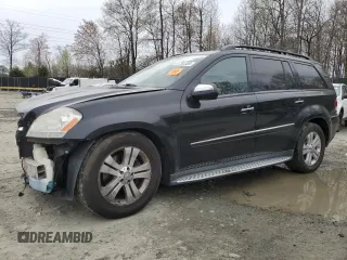 2009 Mercedes-Benz GL 450 with VIN 4JGBF71E49A492626, listed as a Copart auction lot 51293385 with 216,690 mi miles and Salvage Title. Bid and sale history available at DreamBid. Image 1.