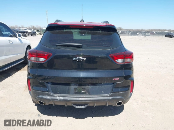 2021 Chevrolet TrailBlazer RS with VIN KL79MTSL3MB020223, listed as a IAAI auction lot 41790706 with 64,859 mi miles. Bid and sale history available at carsss.com. Image 16.