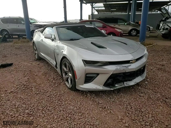 2017 Chevrolet Camaro 1SS with VIN 1G1FF3D72H0197193, listed as a Copart auction lot 42257295 with 75,498 mi miles and Salvage Title. Bid and sale history available at carsss.com. Image 11.
