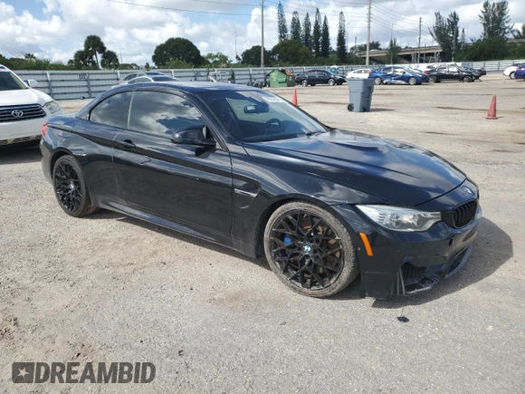 2015 BMW M4 z VIN WBS3U9C5XFP967169, wystawiony jako Copart lot #79527634 z przebiegiem 91 085 mil mil oraz Szkoda całkowita • Salvage title. Historia ofert i sprzedaży dostępna na DreamBid. Obrazek 4.