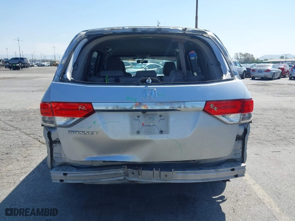 2014 Honda Odyssey LX with VIN 5FNRL5H24EB008838, listed as a IAAI auction lot 41987432 with 276,432 mi miles. Bid and sale history available at carsss.com. Image 6.