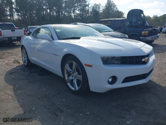 2012 Chevrolet Camaro 2LT with VIN 2G1FC1E37C9162107, listed as a IAAI auction lot 41558098 with 213,664 mi miles. Bid and sale history available at carsss.com. Image 1.