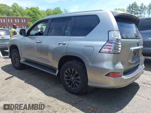 2021 Lexus GX 460 Premium with VIN JTJAM7BX3M5274777, listed as a IAAI auction lot 42225949 with 45,122 mi miles and . Bid and sale history available at DreamBid. Image 3.