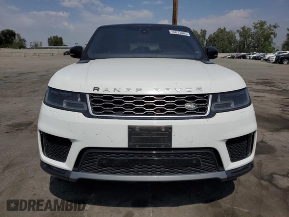 2019 Land Rover Range Rover Sport HSE with VIN SALWR2RV6KA847282, listed as a Copart auction lot 55673065 with 52,261 mi miles and Salvage title. Bid and sale history available at DreamBid. Image 5.