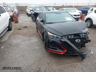 2020 Hyundai Veloster N with VIN KMHT36AH5LU007983, listed as a IAAI auction lot 41516421 with 85,042 mi miles. Bid and sale history available at carsss.com. Image 1.
