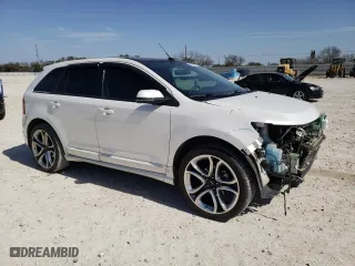 2014 Ford Edge Sport with VIN 2FMDK3AK7EBA10068, listed as a Copart auction lot 48063975 with 79,179 mi miles and Salvage Title. Bid and sale history available at carsss.com. Image 4.