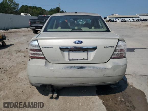 2008 Ford Taurus Limited with VIN 1FAHP25W88G106969, listed as a Copart auction lot 67490384 with 283,038 mi miles and Salvage Title. Bid and sale history available at carsss.com. Image 6.